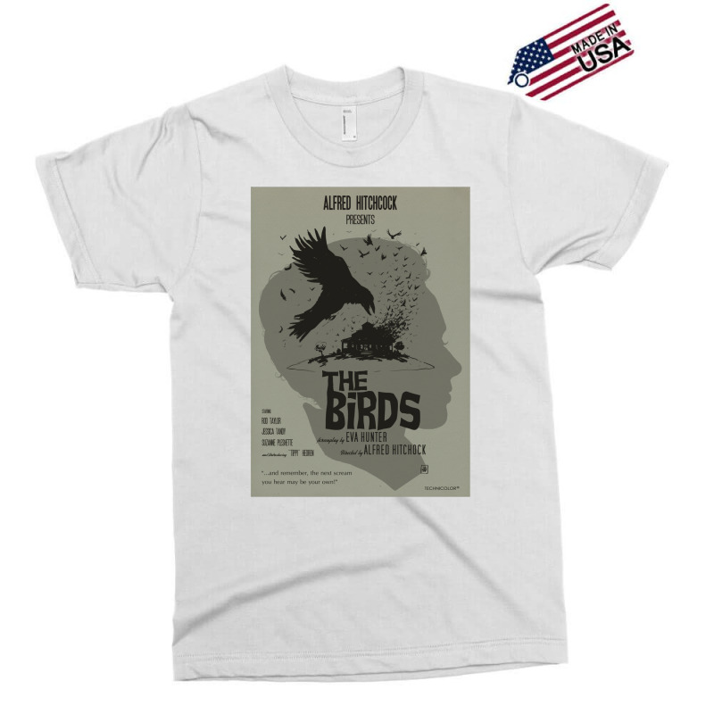 The Birds  Alternative Poster Exclusive T-shirt | Artistshot