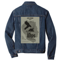 The Birds  Alternative Poster Men Denim Jacket | Artistshot