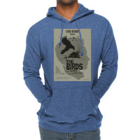 The Birds  Alternative Poster Lightweight Hoodie | Artistshot