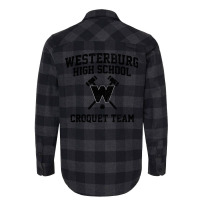 Westerburg High School Croquet Team (heathers) Flannel Shirt | Artistshot