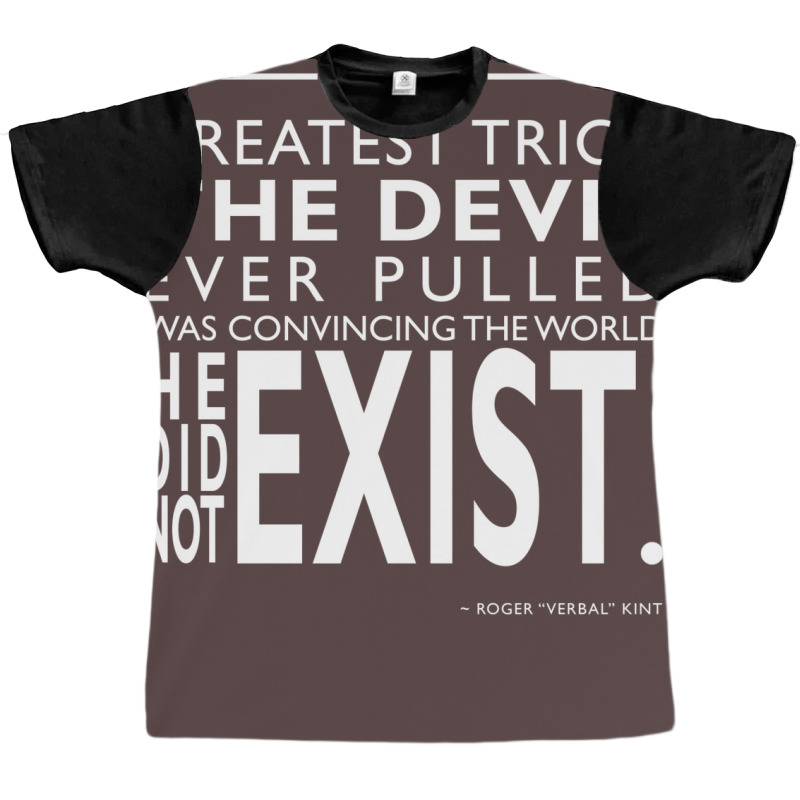 The Greatest Trick The Devil Ever Pulled 1 Graphic T-shirt | Artistshot