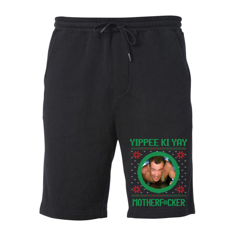 Yippee Ki Yay Motherfcker Fleece Short | Artistshot