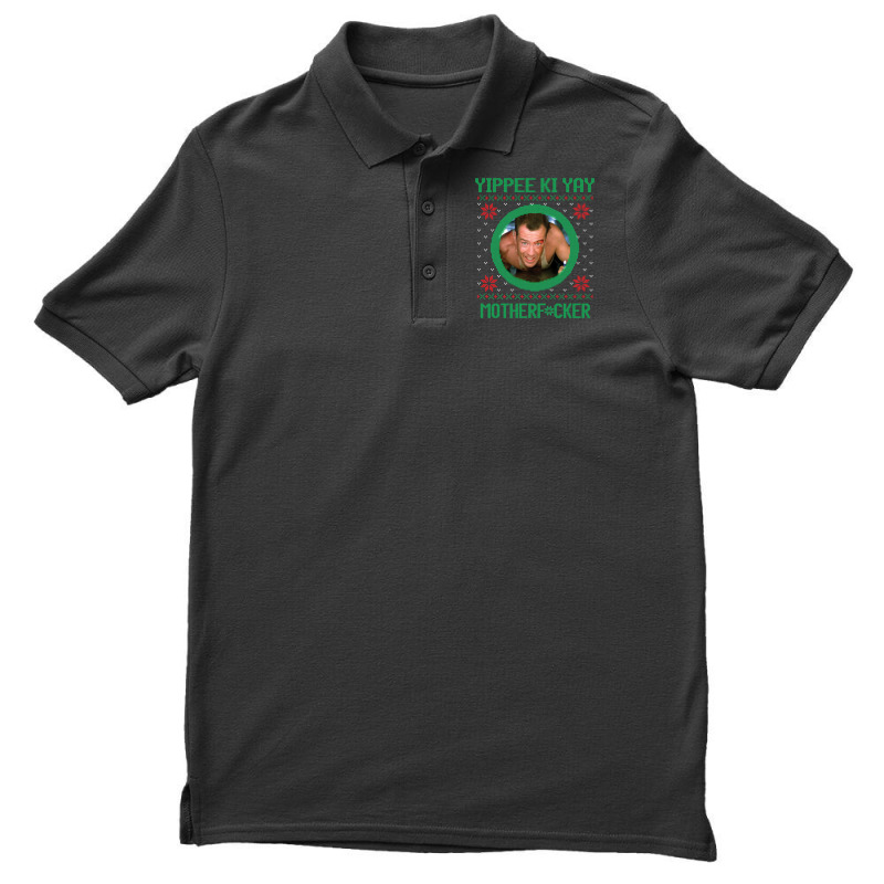 Yippee Ki Yay Motherfcker Men's Polo Shirt | Artistshot