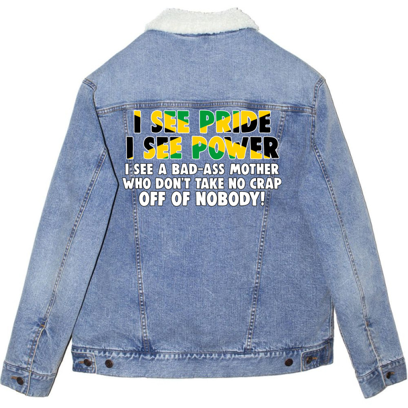 I See Pride Unisex Sherpa-lined Denim Jacket | Artistshot