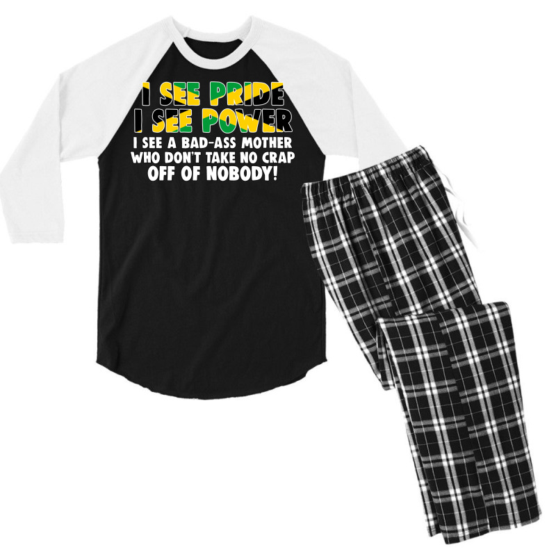 I See Pride Men's 3/4 Sleeve Pajama Set | Artistshot