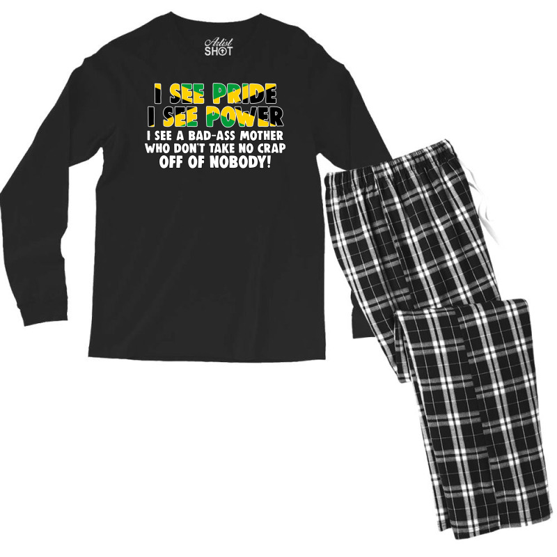 I See Pride Men's Long Sleeve Pajama Set | Artistshot