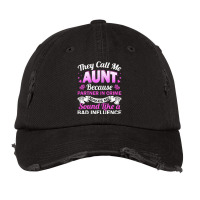 Aunt Bad Influence Rocking The Aunt Life Aunt Team Vintage Cap | Artistshot