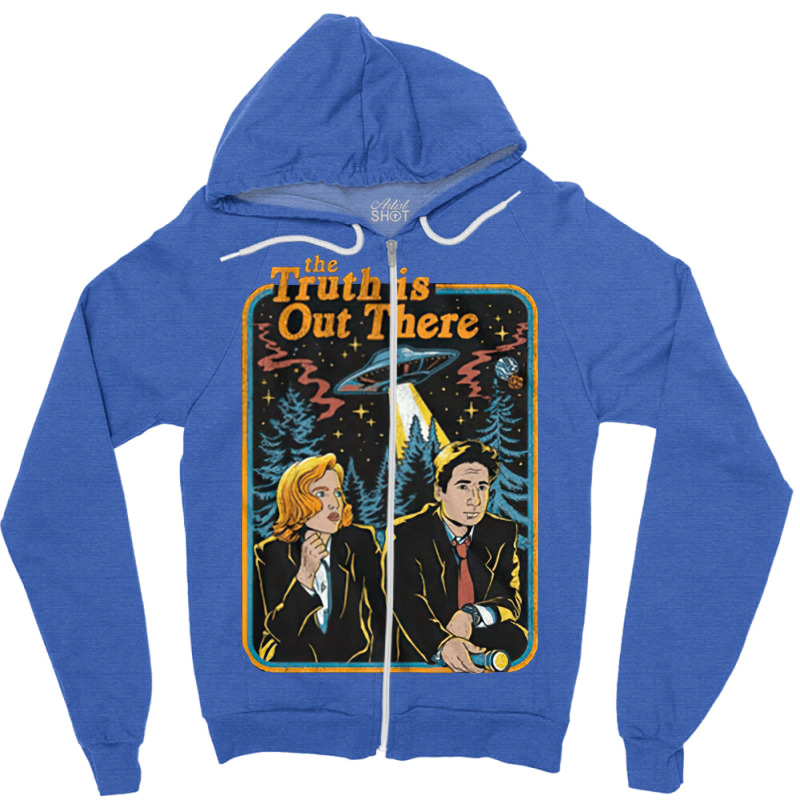 The X Files Zipper Hoodie | Artistshot