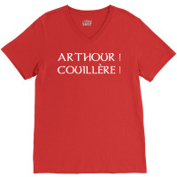 Kaamelott   Arthour Couillette! V-neck Tee | Artistshot