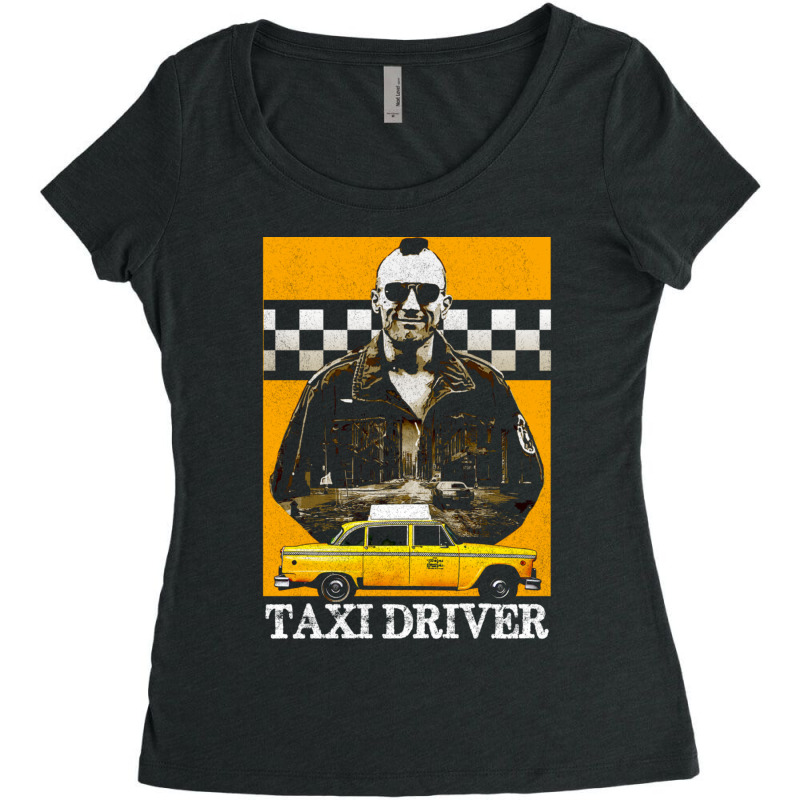 Taxi Driver Travis Bickle New York Design Women's Triblend Scoop T-shirt by JohnLoechler | Artistshot