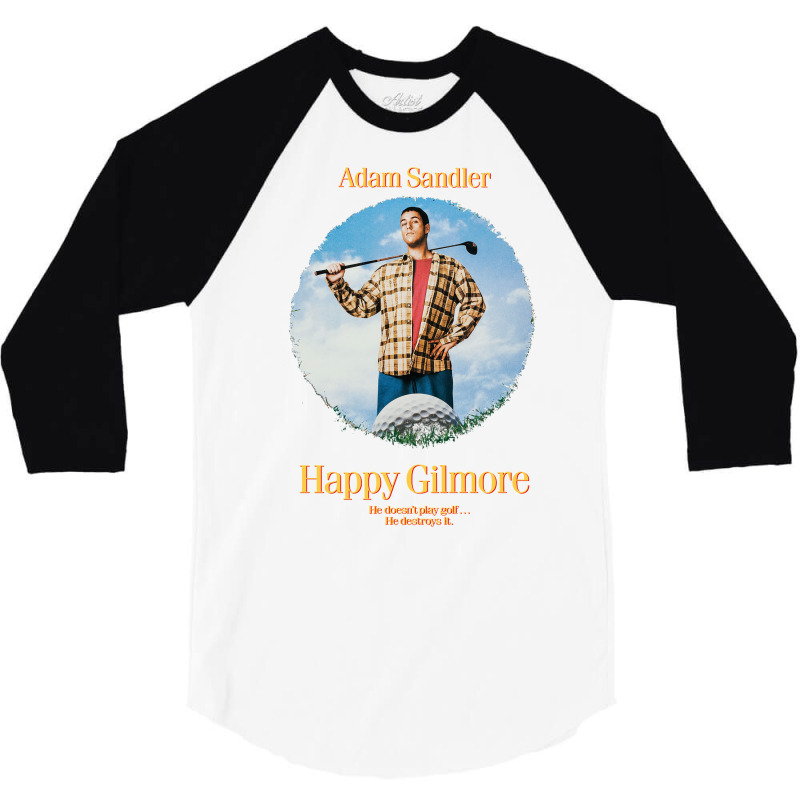 Waterbury Open  Happy Gilmore 3/4 Sleeve Shirt | Artistshot