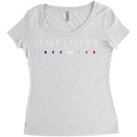 Infinity   White Clean Women's Triblend Scoop T-shirt | Artistshot