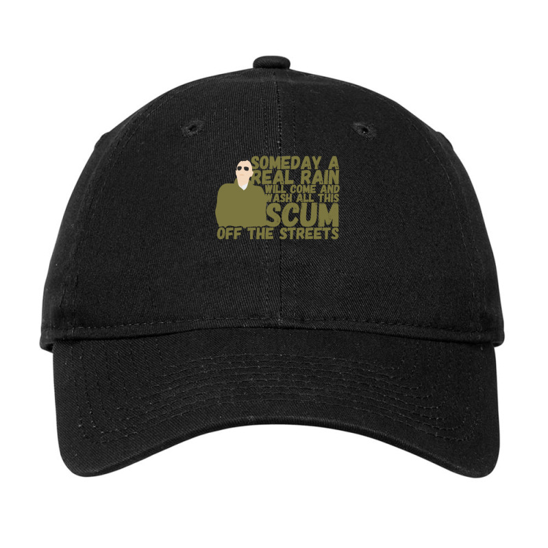 Scum Travis Bickle Taxi Driver Adjustable Cap by apolitery | Artistshot