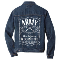 54th Infantry Regimen Men Denim Jacket | Artistshot