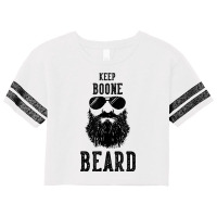 Keep Boone North Carolina Beard Funny Hipster Retro Scorecard Crop Tee | Artistshot