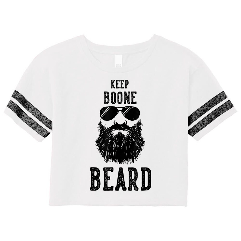 Keep Boone North Carolina Beard Funny Hipster Retro Scorecard Crop Tee by ROBFIGUEROA | Artistshot