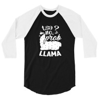 Fsa Test Day No Prob Llama Florida Standardized Testing Day 3/4 Sleeve Shirt | Artistshot