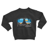 Trending Marco Island Florida Palm Tree Sunglasses Toddler Sweatshirt | Artistshot