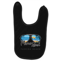 Trending Marco Island Florida Palm Tree Sunglasses Baby Bibs | Artistshot