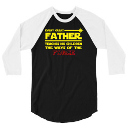 every great father force 3/4 Sleeve Shirt | Artistshot