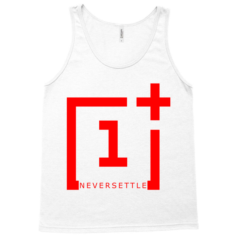 Oneplus Never Settle Tank Top by STEVEHICKS | Artistshot