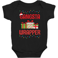 Christmas Gangsta Wrapper Baby Bodysuit | Artistshot