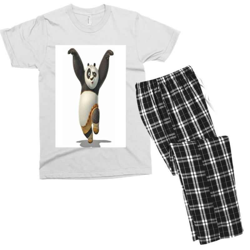 Panda Is For Happy Peoples Men's T-shirt Pajama Set by STEVEHICKS | Artistshot