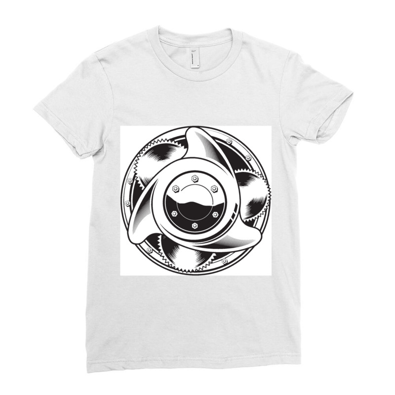 Perpetuum Mobile Ladies Fitted T-Shirt by STEVEHICKS | Artistshot