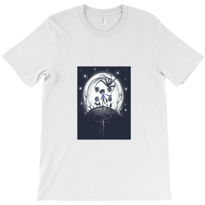 Behind The Door   Coraline T-shirt Designed By Serayadelima