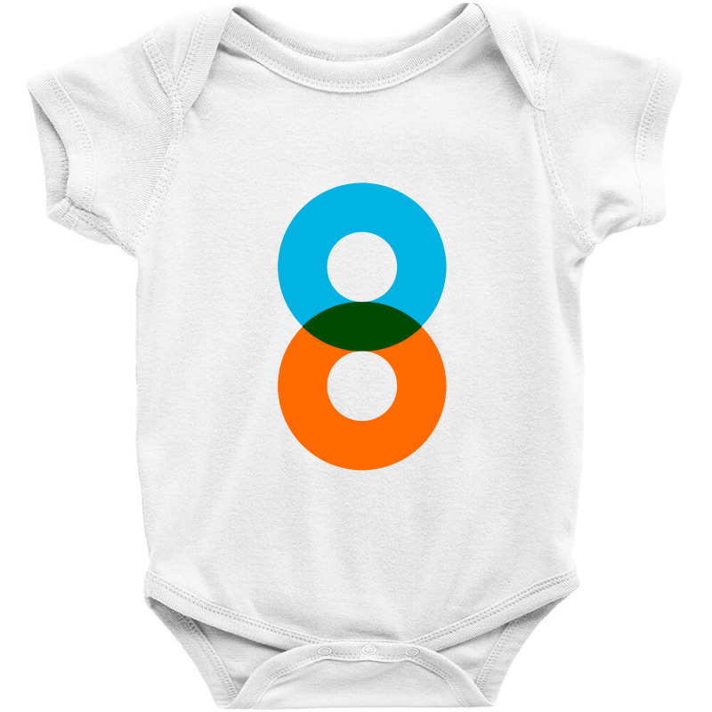 Eight    Eight Baby Bodysuit by sarimekar | Artistshot