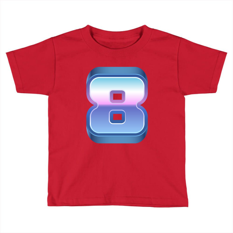 Eight   Eight  1 Toddler T-shirt by sarimekar | Artistshot