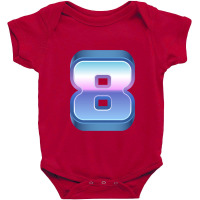 Eight   Eight  1 Baby Bodysuit | Artistshot