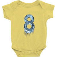 Eight   Eight Baby Bodysuit | Artistshot