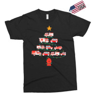 Firefighter Christmas Gifts T  Shirt Firefighter Christmas Tree Fire D Exclusive T-shirt | Artistshot