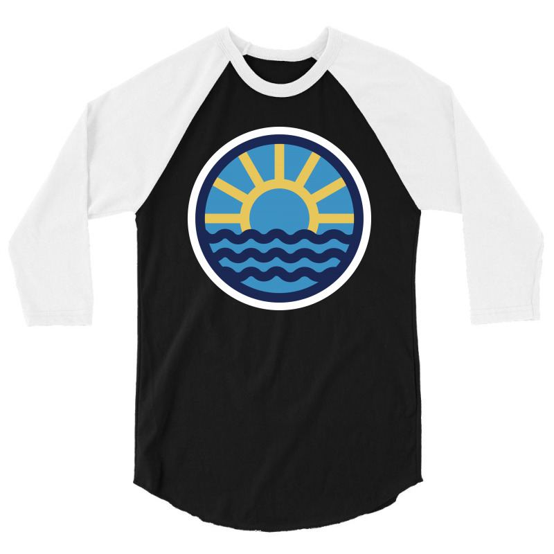 Sun Beach 3/4 Sleeve Shirt by Quilimo | Artistshot