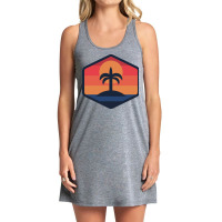 Sunset Beach Island Tank Dress | Artistshot