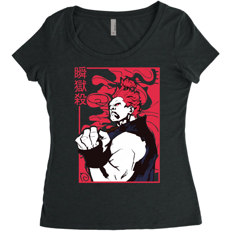 Akuma Japan Women's Triblend Scoop T-shirt by skamtimejay | Artistshot