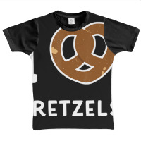 I Love Pretzels Food Quote For Pretzel Day Graphic Youth T-shirt | Artistshot