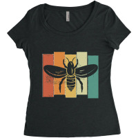 Bee T Shirt Vintage Bee A Women's Triblend Scoop T-shirt | Artistshot