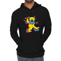 Dancing Grateful Bears Lightweight Hoodie | Artistshot