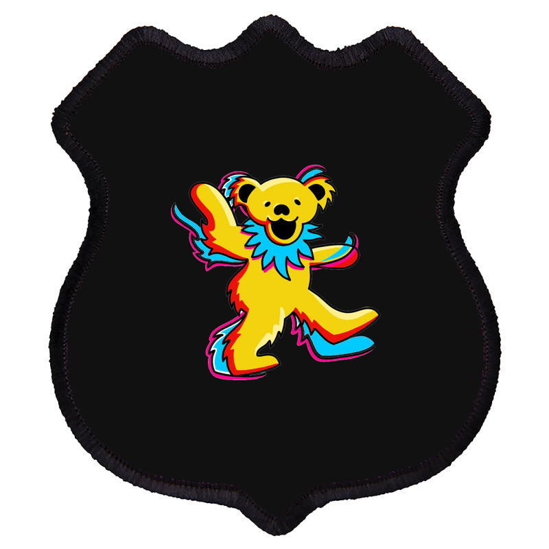 Dancing Grateful Bears Shield Patch | Artistshot