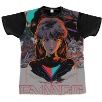 Neon Genesis Evangelion Retro Vintage 50 Graphic T-shirt | Artistshot