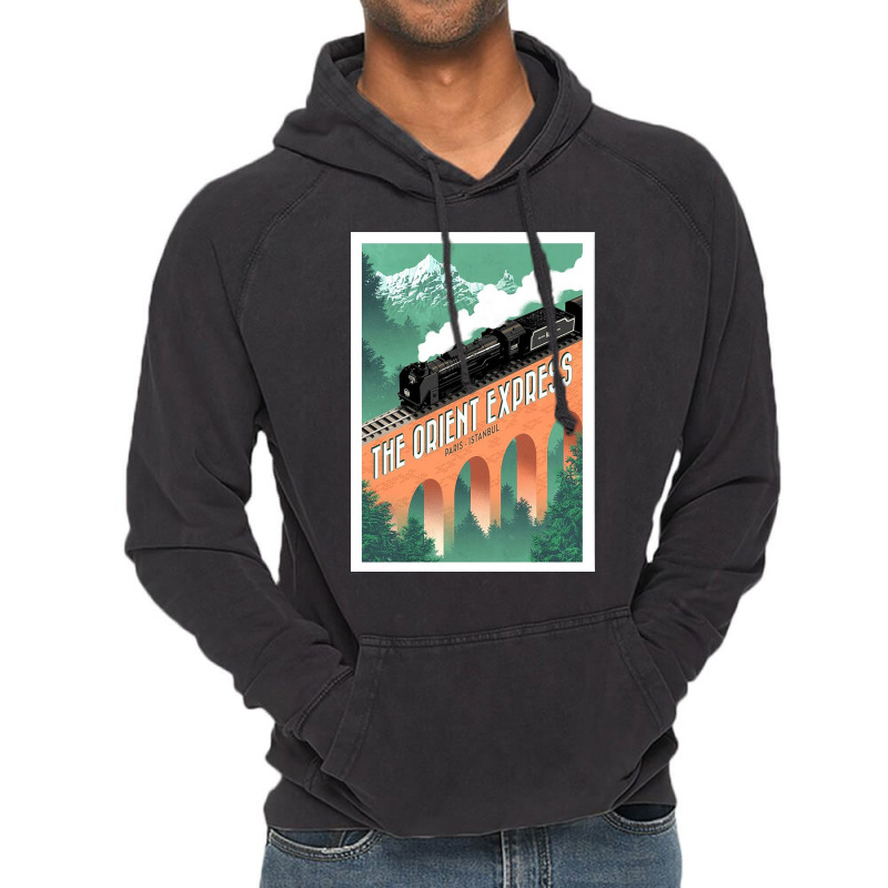 The Orient Express Vintage Hoodie | Artistshot