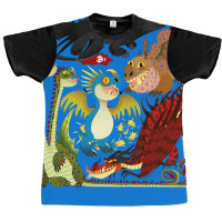 Httyd Toothless And The Dragon Gang Aesthetic Graphic T-shirt | Artistshot