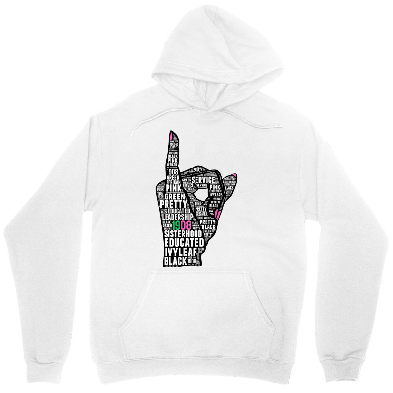 J15 Founder's Day Aka Women Hand Sign Words T Shirt Unisex Hoodie | Artistshot