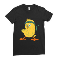 Chick Karate Ladies Fitted T-shirt | Artistshot