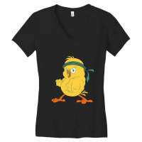 Chick Karate Women's V-neck T-shirt | Artistshot