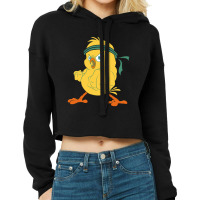 Chick Karate Cropped Hoodie | Artistshot