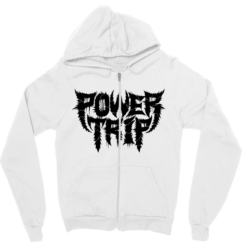 Power Trip Squad Zipper Hoodie | Artistshot