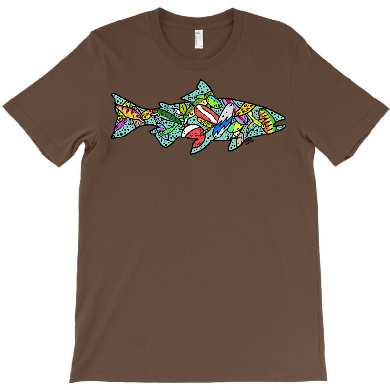 Gone Fishing 80s T-Shirt by lorinealazem3 | Artistshot